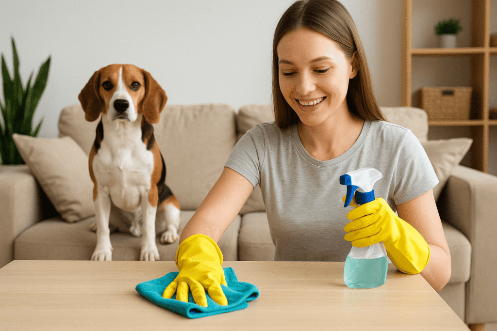 Checklist de limpieza para hogares con mascotas en Lima