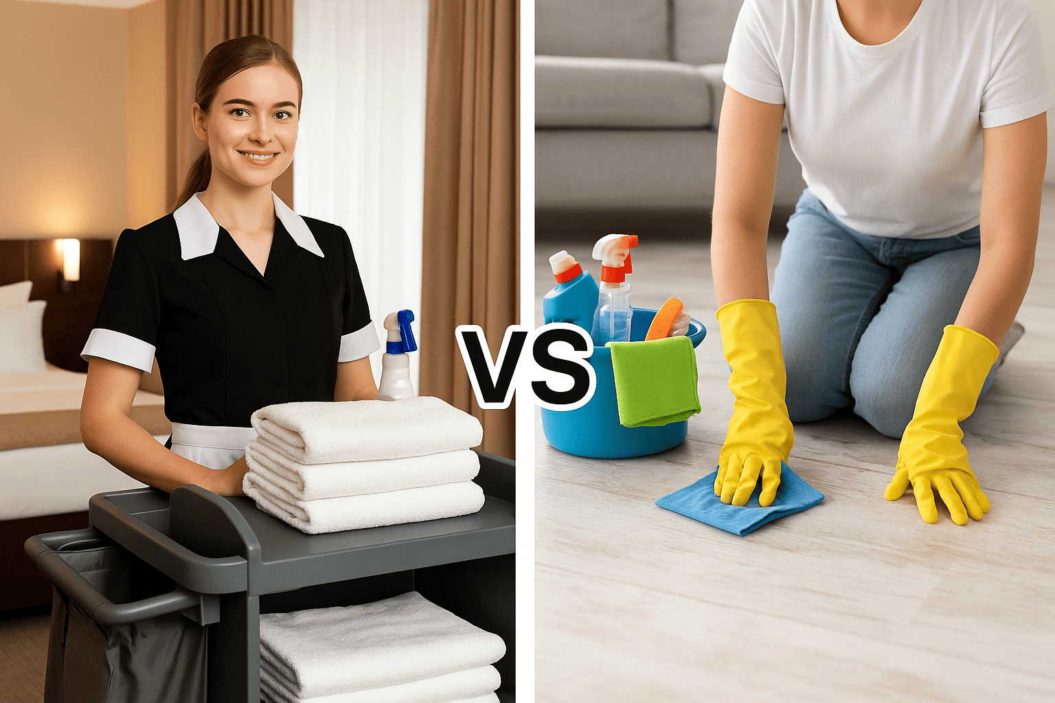 Housekeeping vs Limpieza en Lima